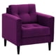 thumbnail image 2 of Sofa Retro 1C Felpa 00 Morado, 2 of 6