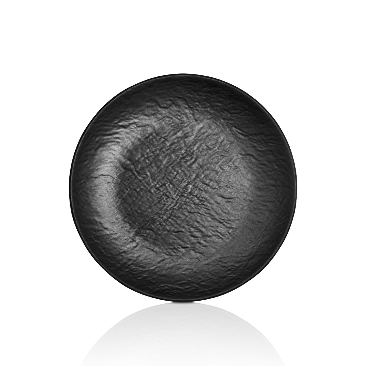 Kulsan - Plato Melamina Negra 26 Cm Linea Tilda