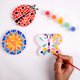 thumbnail image 4 of Mosaico Stepping Stone Creative Roots con forma de mariposa, mariquita y sol, 4 of 7