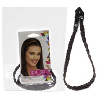 Diadema Hairdo Doble Trenza Pop R6 Chocolate Negro