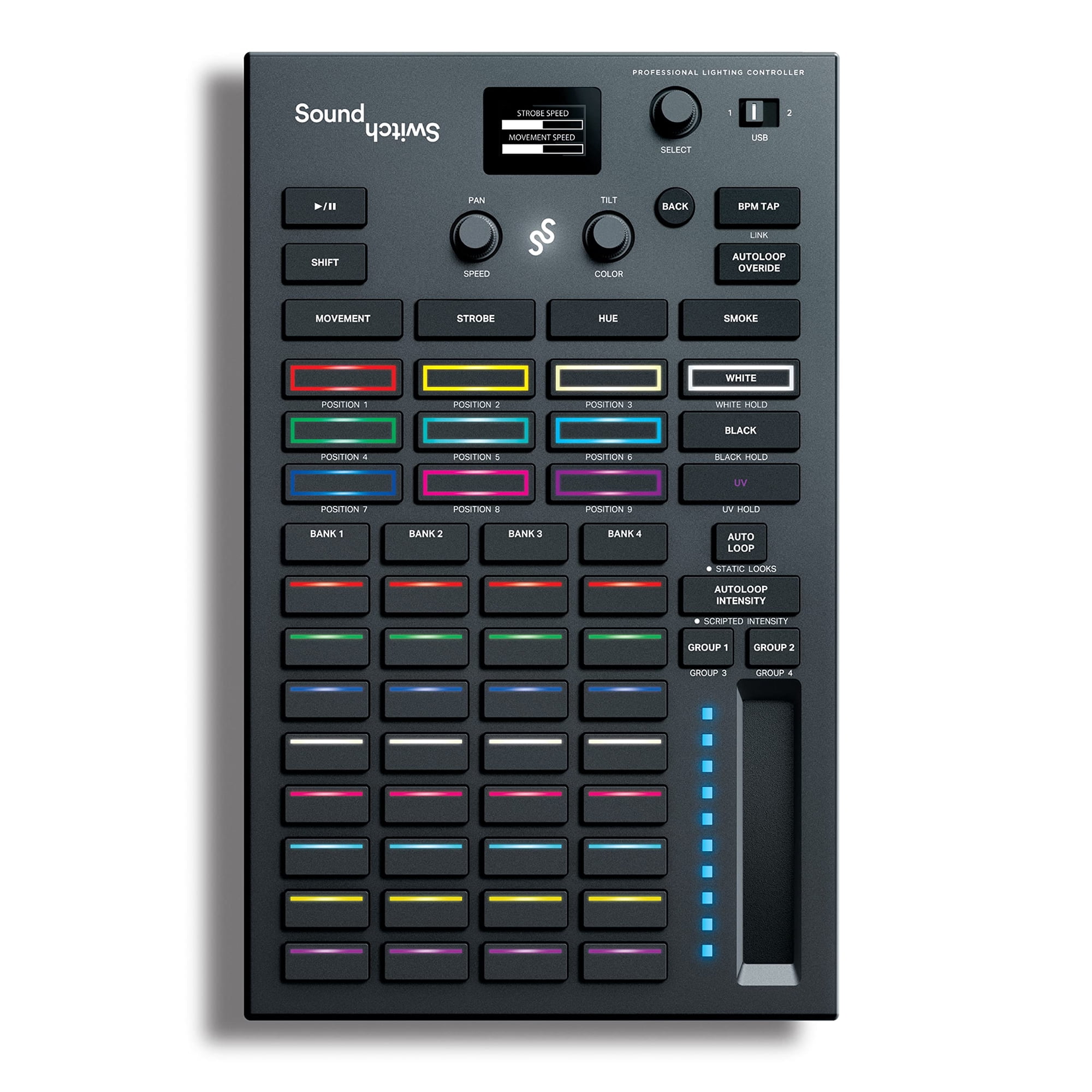 Controlador De Iluminación Dmx Para Dj Soundswitch Control One Con Software
