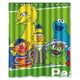 thumbnail image 1 of Cortina de ducha con personajes de Barrio Sésamo, juego de cortina de baño con ganchos, tamaño 60 x 72 pulgadas, 1 of 3