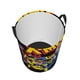 thumbnail image 3 of X-Men '97 Cesta de lavandería de gran capacidad redonda con asa, bolsa para ropa sucia plegable, almacenamiento para dormitorio, baño y lavadero 44x35 cm, 3 of 6