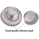 thumbnail image 2 of Tapas para coctelera Mason Jar de acero inoxidable 304, paquete de 2 unidades, para boca normal, 2 of 7