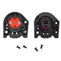 Magideal - 2 Bases Para Viseras De Casco De Motocicleta, Bases Para Escudo De Casco, Fácil Instalación, Reemplazo Directo De Piezas De Repuesto Para Motocicleta.