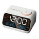 thumbnail image 3 of Despertador LED Con Termómetro De Temperatura Función Snooze Pantalla Digital Blanco, 3 of 3