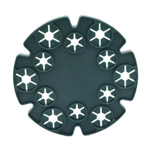 Ioensy - Soporte De Caña De Bambú, Bandeja De Protección Resistente Para Jardinería, Guisantes, Plantas Trepadoras