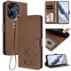 thumbnail image 2 of Funda Volteable tipo Billetera con Correa para Infinix Hot 30 4G, Marrón, 2 of 6