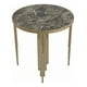 thumbnail image 1 of Mesa Auxiliar Redonda Diseño Geométrico Elegante Jhn, 1 of 3