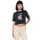 thumbnail image 1 of Polera Mujer Fun Negro Manga Corta Crop Corona, 1 of 5