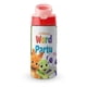 thumbnail image 1 of Fiesta de palabrasBotella de Agua con Tapa Pop Top de Un Toque, Acero Inoxidable, a Prueba de Fugas, para Deportes, Botella Infantil rosa 12 oz, 1 of 6