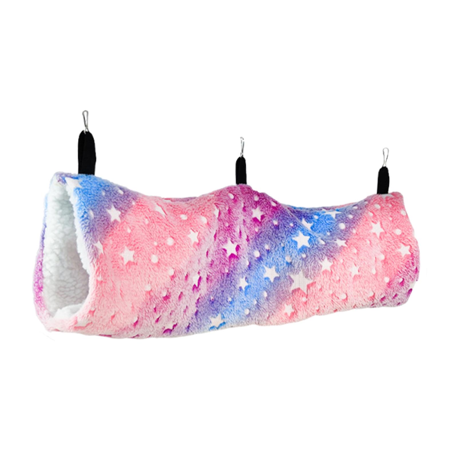 Magideal - Hamaca Colgante Para Hurón, Juguete Para Hámster, Ropa De Cama, Entretenimiento, Jaula Para Animales Pequeños, Accesorios, Túnel Colgante Para Petauro