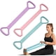 thumbnail image 1 of Bandas resistencia figura 8 3 pack gimnasio portátil hogar estiramiento hombre mujer, 1 of 8