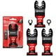 thumbnail image 1 of Hojas de sierra oscilantes de carburo de obsidiana EZARC, hojas multiherramienta de liberación rápida para metal duro, clavos, pernos y tornillos, paquete de 3, 1 of 3