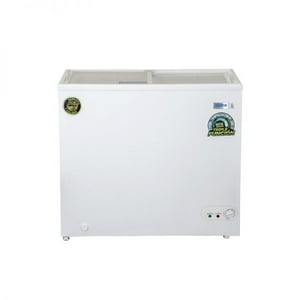 Ventus - Conservadora Tapa Vidrio 210 Lts