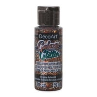 Pintura Acrílica Con Purpurina Decoart Galaxy 60 Ml Asteroid Bronze