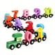 thumbnail image 2 of Children's Wooden Early Education Magnetic Small Train Boys And Girls Number Small Train Number Cognitive Traction Number Building Blocks Boys And Girls Car Educational Toys, 2 of 2