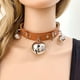 thumbnail image 1 of Excite Your Sex Life with BDSM Bondage Collar & Leash Set - PU Leather Fetish Harness & Choker Necklace for Adults, 1 of 3