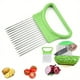 thumbnail image 4 of 1pc Stainless Steel Cutter Slicer Gadget, Meat Onion Fork Slicing Helper, Multipurpose Vegetable Slicer, Kitchen Tool, 4 of 5