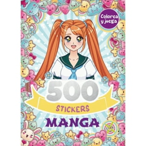El Gato De Hojalata - Libro 500 Stickers Manga