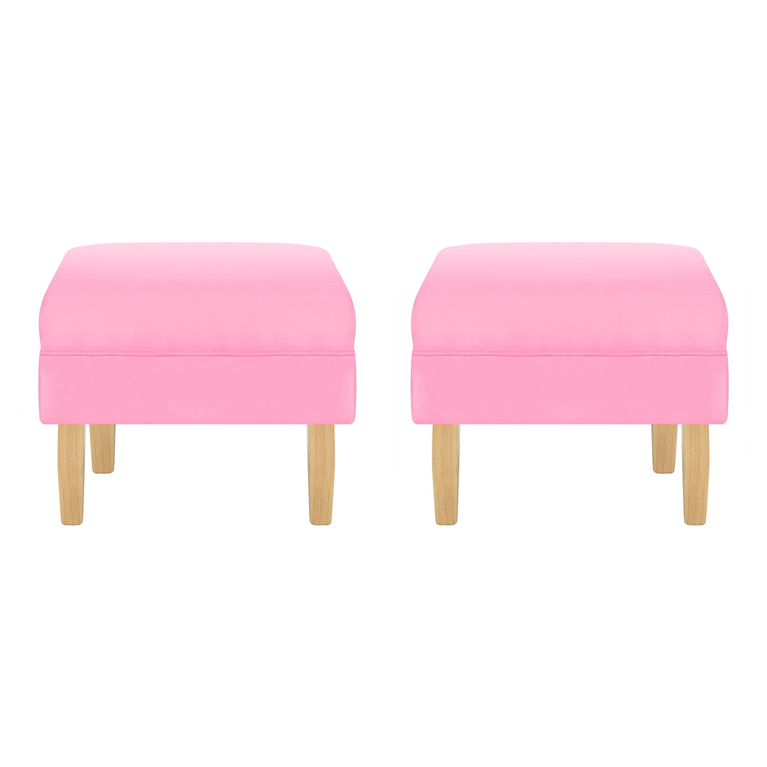 Bodevir - Set Pouf Sky 1c Felpa 05 Rosado