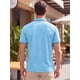 thumbnail image 3 of INSPIRE CHIC Camisa Polo de Hombre de Manga Corta Casual de Verano para Tenis Golf Talla XXL Azul, 3 of 5