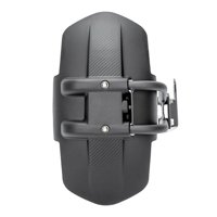 Magideal - Guardabarros Trasero Universal Para Motocicleta, Protector De Fibra De Carbono Antiarañazos, Guardabarros, Piezas De Modificación, Accesorios De