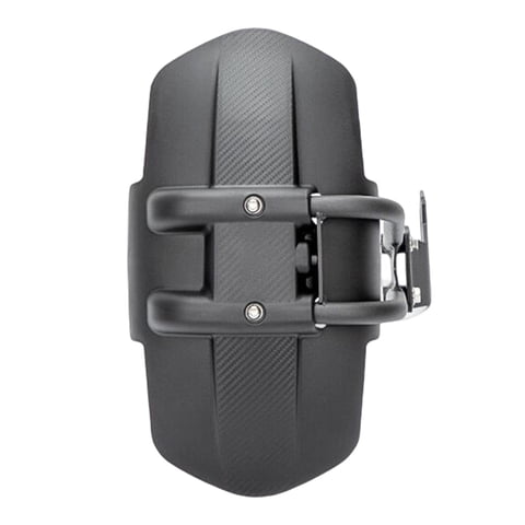 Magideal - Guardabarros Trasero Universal Para Motocicleta, Protector De Fibra De Carbono Antiarañazos, Guardabarros, Piezas De Modificación, Accesorios De