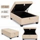 thumbnail image 2 of Base De cama 1 Plaza Baúl Beige, 2 of 2