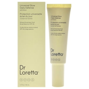 Dr. Loretta - Líquido Solar Mineral De Defensa Diaria Con Brillo Universal Spf De Dr Loretta Para Mujeres - Protector Solar