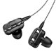thumbnail image 2 of Altavoz Individual 1.2M Cableado 3.5MM Auriculares Auriculares Auriculares Estéreo HiFi Negro, 2 of 5