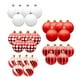 thumbnail image 5 of Bolas De Navidad Colgantes Bolas De Decoración Colgante Para Exteriores 30 Piezas Rojo, 5 of 5