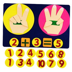 Magideal - Juguetes Para Contar Números Con Los Dedos, Juguetes Montessori, Juguetes Educativos, Juegos De Matemáticas, Números, Iluminación, Educación Para Niño