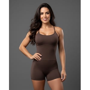 Flix Spa - Enterizo Flare Mujer Elegante Detalle En Espalda