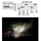thumbnail image 3 of Luces de bicicleta DOVEYI de 1200 lúmenes recargables por USB en la parte delantera y trasera, 3 of 6