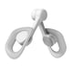 thumbnail image 2 of Thigh Master Antideslizante 360 Rotación Dispositivo De Ejercicio Kegel Para Yoga Niñas Blanco Sin Contador, 2 of 5