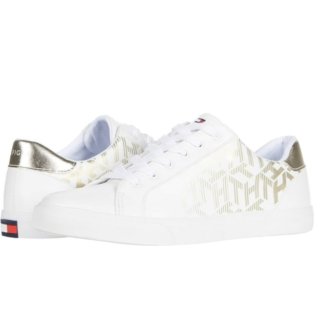 Zapatilla Tommy Hilfiger Loura3 para mujer, color blanco, talla 10