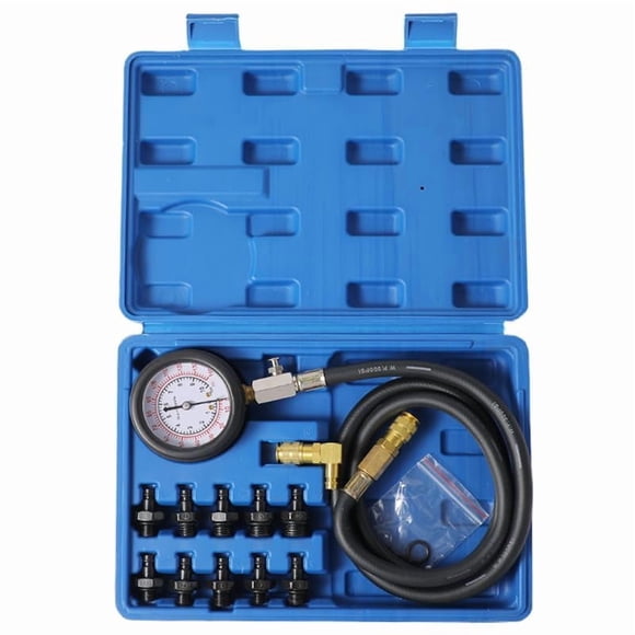 Kit de probador de presión de aceite Gnhydxfe 0-140 PSI