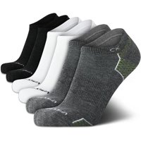 Calcetines Calvin Klein No Show, Paquete De 6, Suaves Y Elásticos, Para Hombre, Blanco/Gris