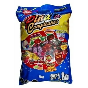Fruna - Dulces Surtidos Para Piñata Cumpleaños 1,8Kg