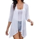 thumbnail image 2 of Kimono Liviano para Verano blanco One Size, 2 of 5