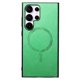 thumbnail image 3 of Magnetic Slim Case for Samsung Galaxy S24 Ultra with Camera Guard & Anti-Scratch Back Green, 3 of 6