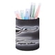 thumbnail image 1 of Ford Mustang-theme Cylinder Pen Holder Pencil Organizer with Flannel Lining PVC Leather Material Cardboard Base for study work 10*8CM, 1 of 6