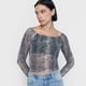 thumbnail image 3 of Polera Mujer Manga Larga Malla Snake Corona, 3 of 5