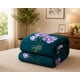 thumbnail image 3 of Cubrecama de Invierno Plush con Chiporro King Color Verde Floral RS1044, 3 of 3