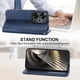 thumbnail image 5 of Funda Flip FOXDOCK para Xiaomi Redmi Turbo 3 5G , Estilo Billetera con Diseño Rombo, Correa de Mano y Soporte, Uso Diario, 5 of 6