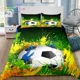 thumbnail image 1 of Soccer Football Bedding Set Bed Set Adult Kid Bedroom Bedding Gift Bed Sheets, 1 of 5