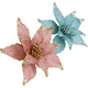 thumbnail image 3 of Pack 20 Flores Navideña Adorno De Navidad 30*30 Cm Dorada, 3 of 3