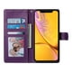 thumbnail image 5 of Funda Para Iphone Xr– Cuero Premium, 3 Ranuras Para Tarjetas, Protección Contra Impactos, 5 of 5