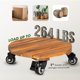 thumbnail image 4 of Soporte para Plantas IDZO de Madera de Acacia 30 cm Capacidad 120 kg Set de 2, 4 of 7